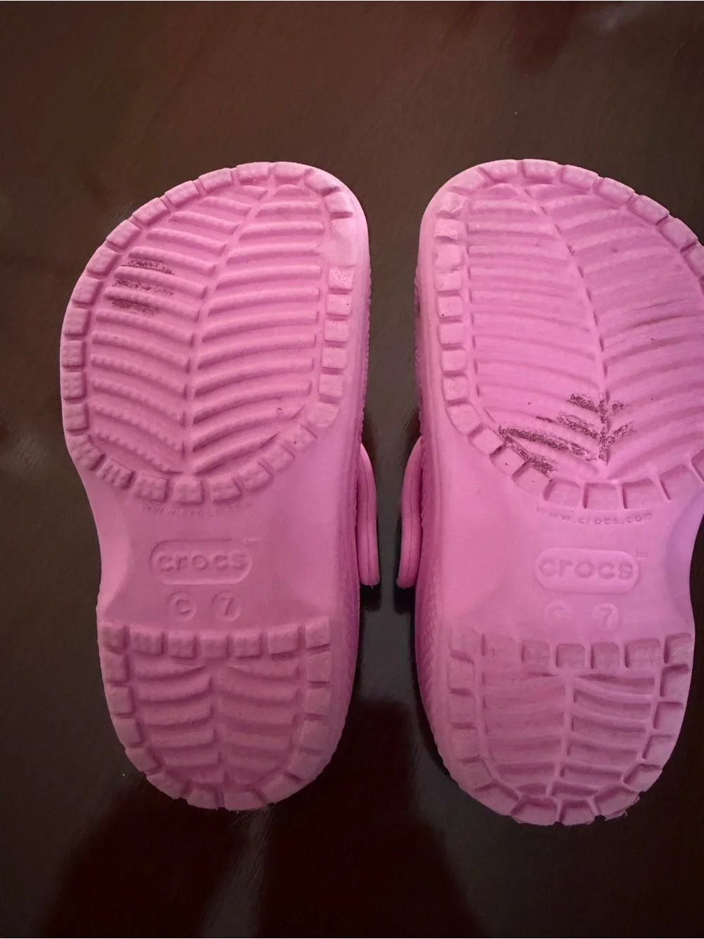 CROCS Kids Pink Classic Clog